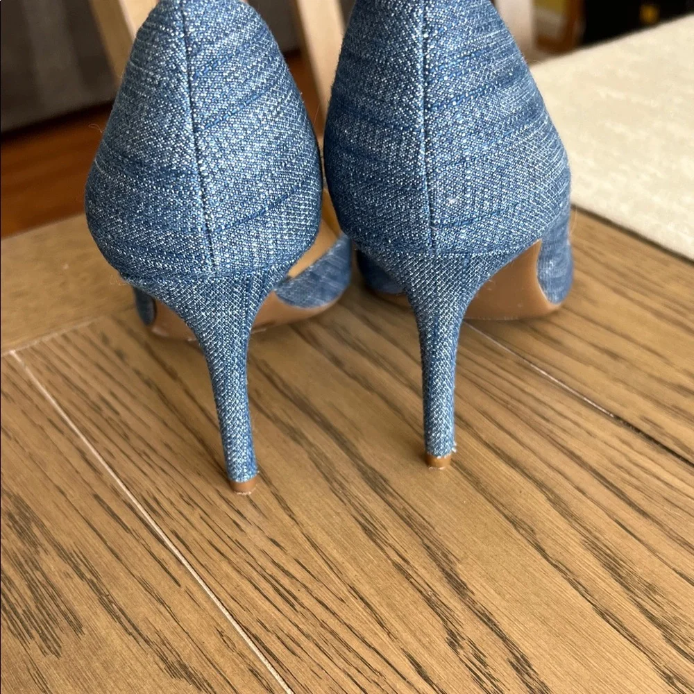 Jessica Simpson Navy Heels - Picture 3 of 4
